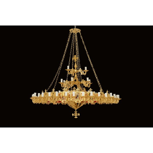 CRY48316 Πολυέλαιος με χορό 58Φ CRY48316 Πολυέλαιος με χορό 58Φ