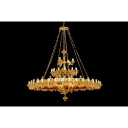 CRY48317 Πολυέλαιος με χορό 67Φ