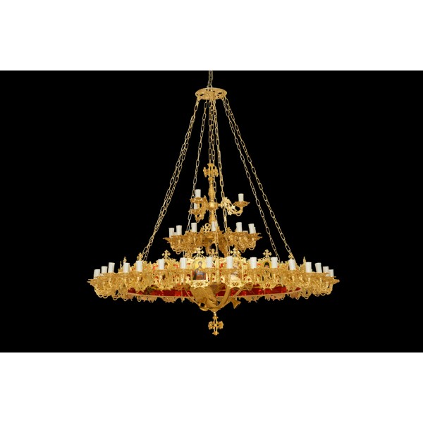 CRY48317 Πολυέλαιος με χορό 67Φ