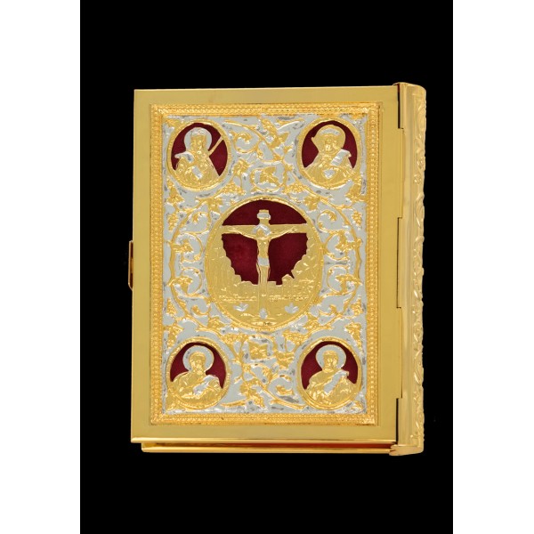 G18574 Ευαγγέλιο Μεσαίο Βελούδο Α'