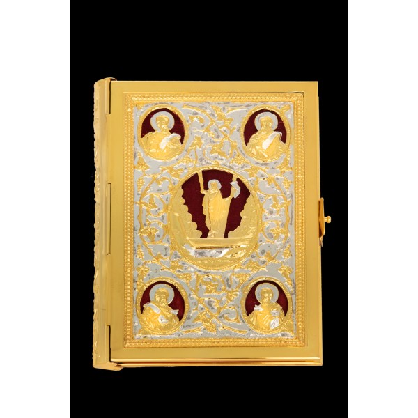 G18575 Ευαγγέλιο Μεσαίο Βελούδο Α'