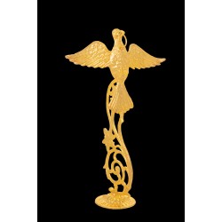 LH18704 Βραχίονας Κανδηλιών Περιστέρι Β' Ορειχ/νος