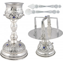 PS1341 ΔΙΣΚΟΠΟΤΗΡΟ ΒΥΖΑΝΤΙΝΟ 500ML ΕΠΑΡΓΥΡΟ ΠΑΤΙΝΑ ΠΕΤΡΕΣ