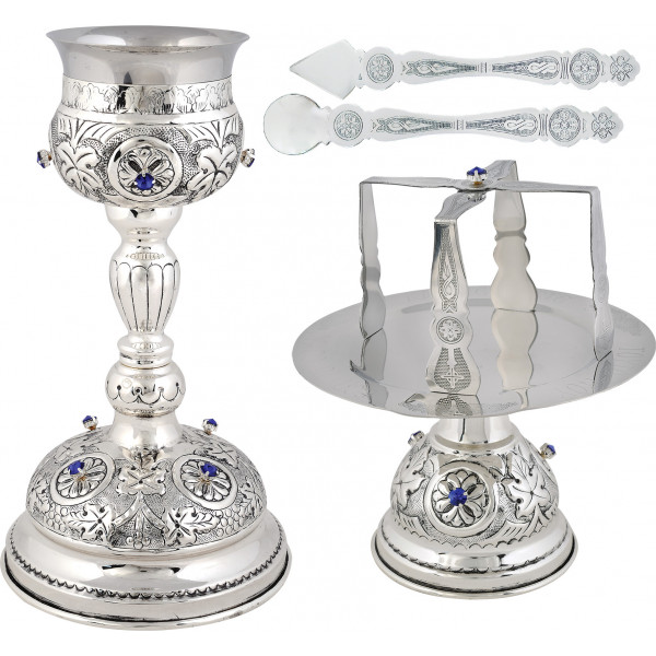 PS1341 ΔΙΣΚΟΠΟΤΗΡΟ ΒΥΖΑΝΤΙΝΟ 500ML ΕΠΑΡΓΥΡΟ ΠΑΤΙΝΑ ΠΕΤΡΕΣ
